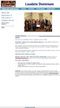 Mobile Screenshot of laudatedominum.cz.uvirt18.active24.cz